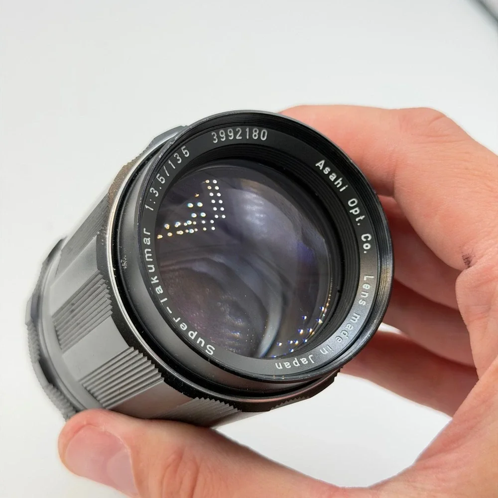Asahi Pentax Super-Takumar 135mm f3.5 M42 Mount Manual Focus Lens 3992180